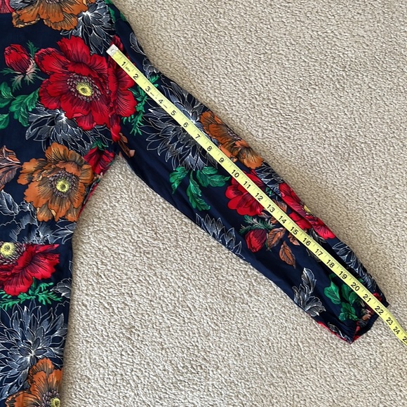 Aakkaa Floral Long Sleeve Maxi Dress | Size M - Picture 11 of 14